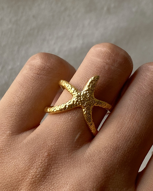 Doris Starfish Golden Ring