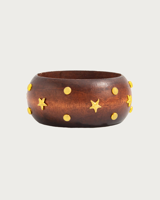 Kama Star Wooden Bangle