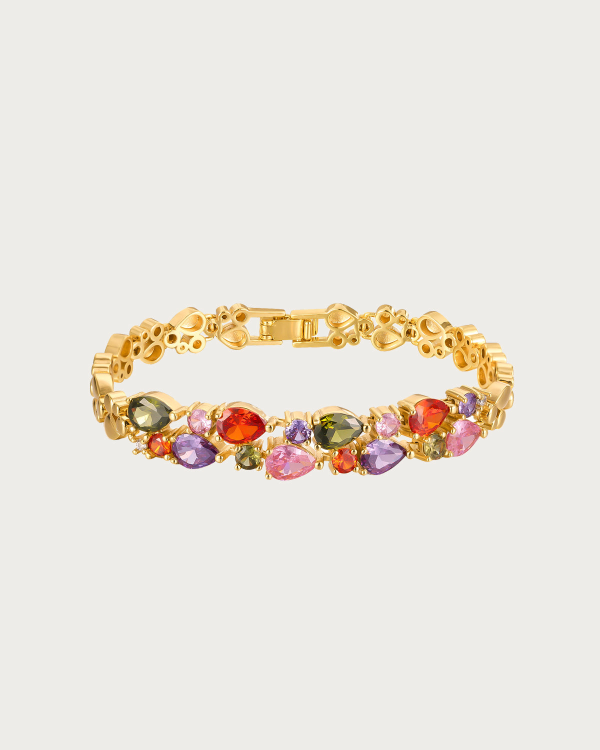 Ada Colorful Golden Bracelet