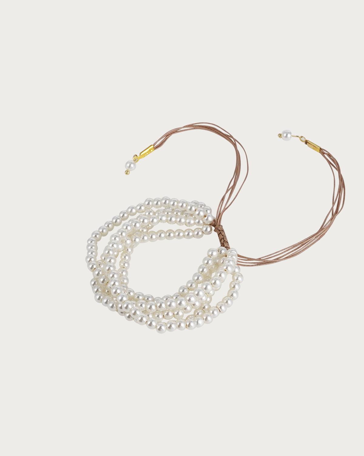 Dolores Pearl Beaded String Bracelet