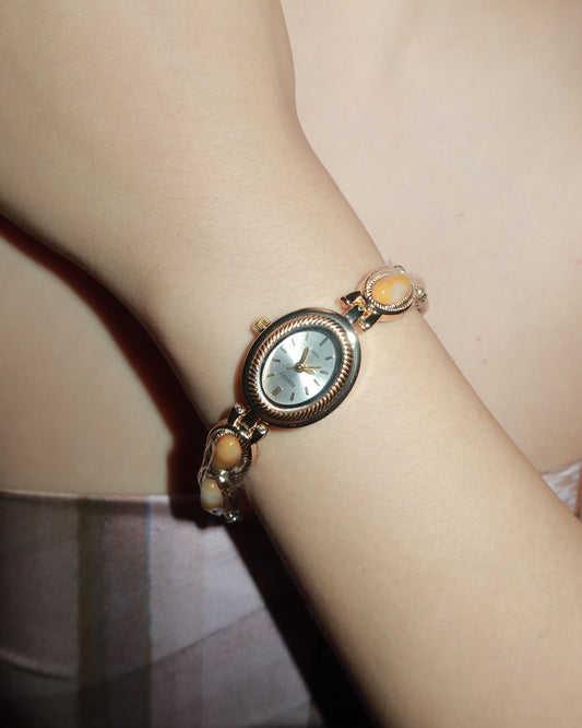 Prudence Vintage Golden Bracelet Watch