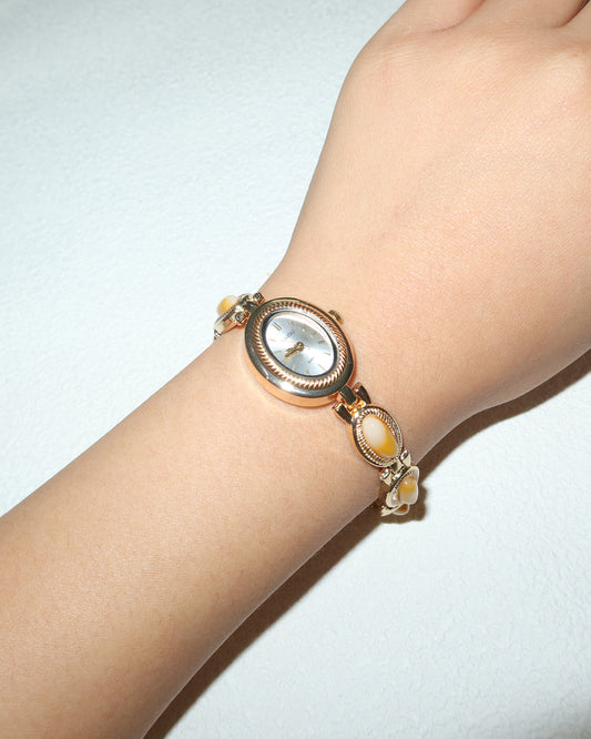 Prudence Vintage Golden Bracelet Watch
