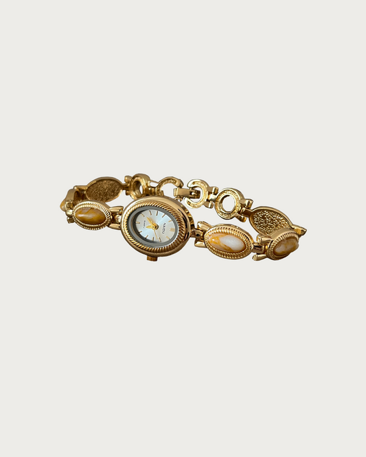 Prudence Vintage Golden Bracelet Watch
