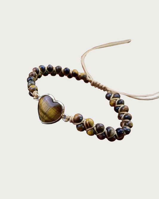 Renee Handmade Natural Stone Wrap Bracelet
