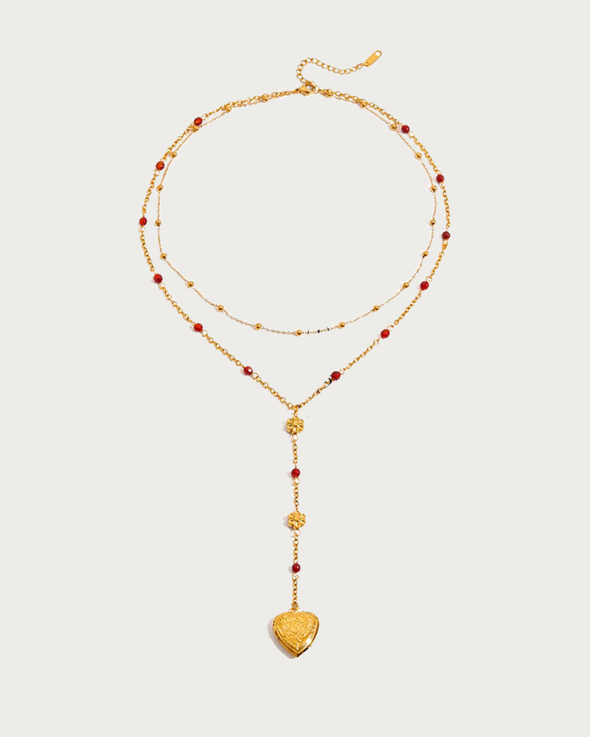 Jennie Golden Lariat Necklace