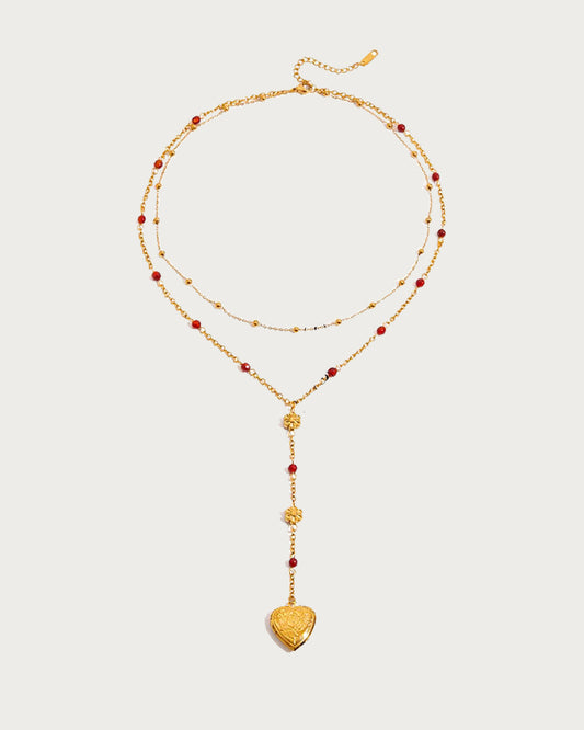 Jennie Golden Lariat Necklace