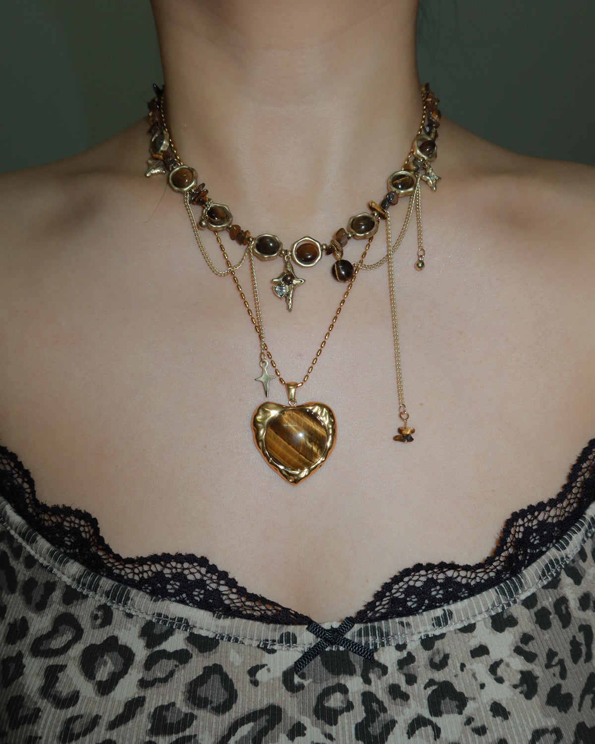 Miranda & Cecilia Retro Necklace Set