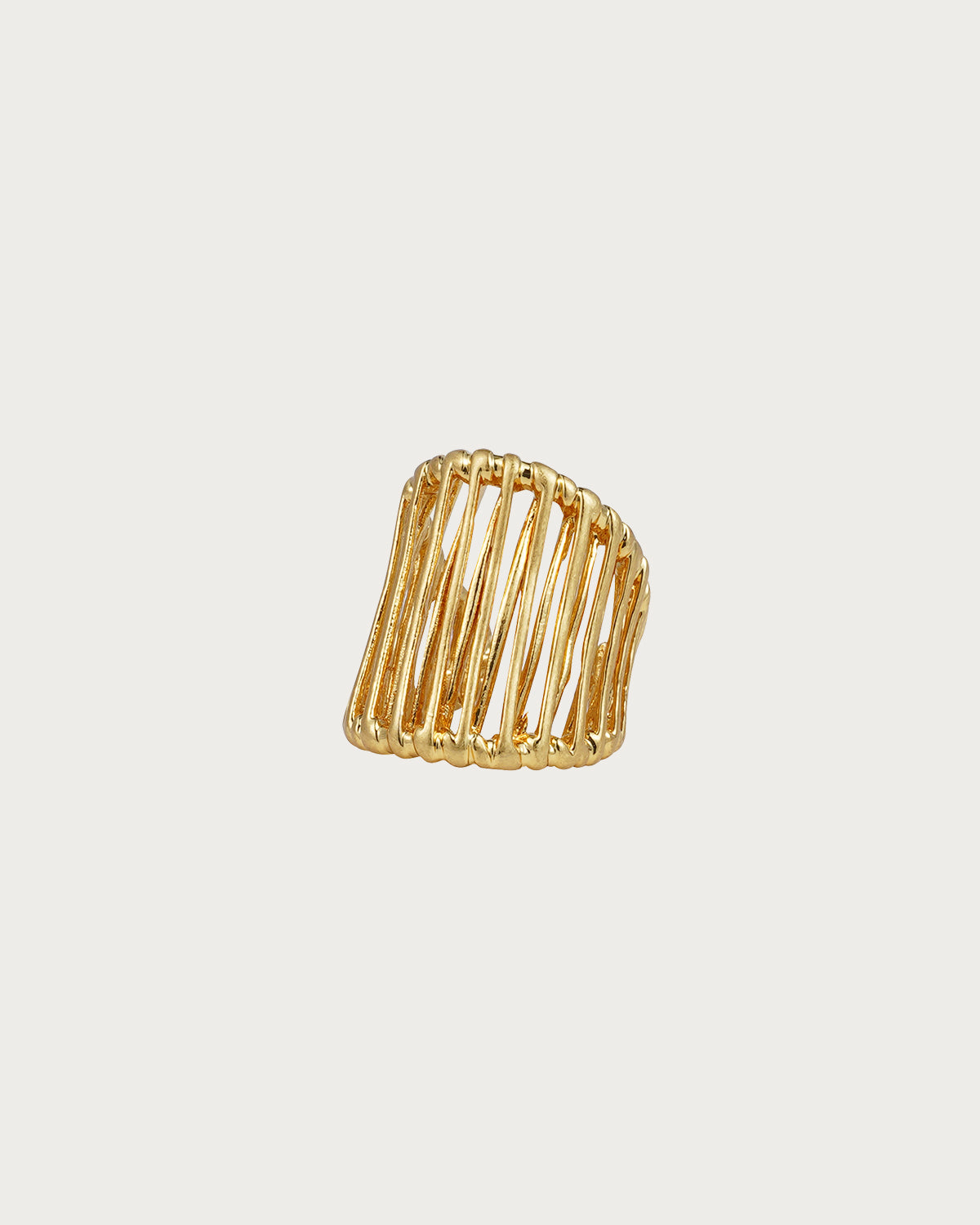 Joyce Aesthetic Statement Golden Ring