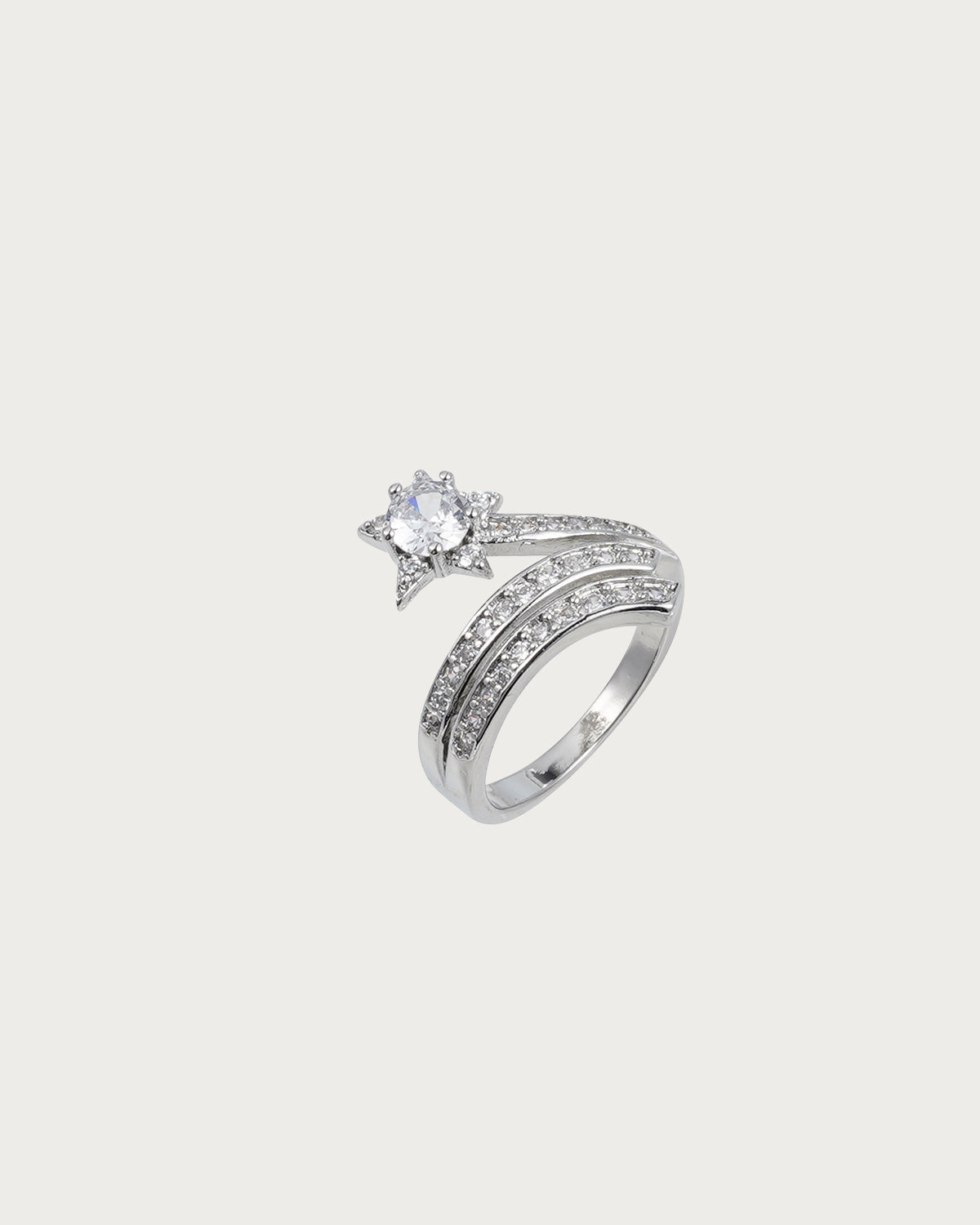 Jessie Meteor Silver Ring