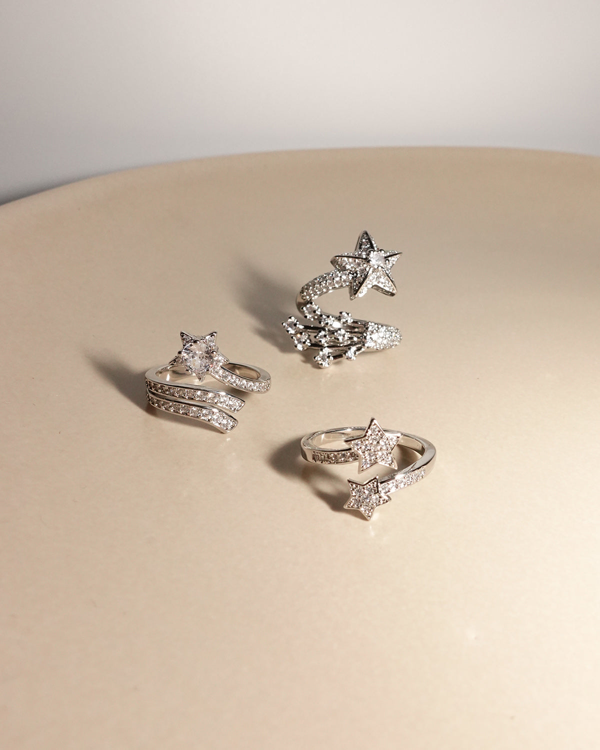 Jessie Meteor Silver Ring