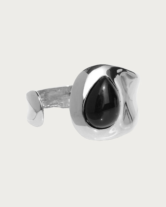 Patricia Open Cuff Silver Bangle
