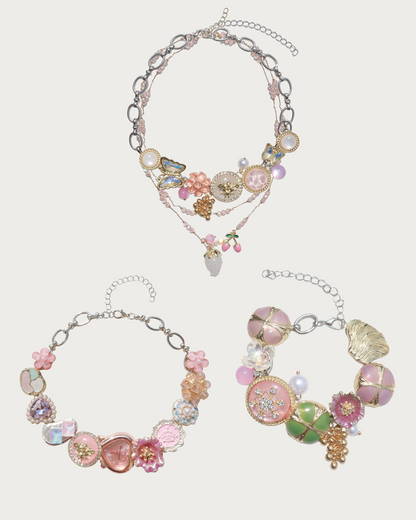 Laurel & Brook & Rosalie Whimsical Lucky Silver Jewelry Set