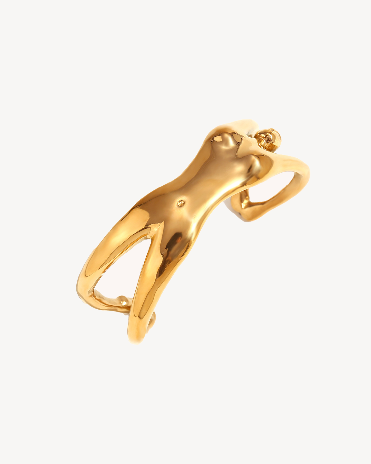 Brazalete dorado corporal