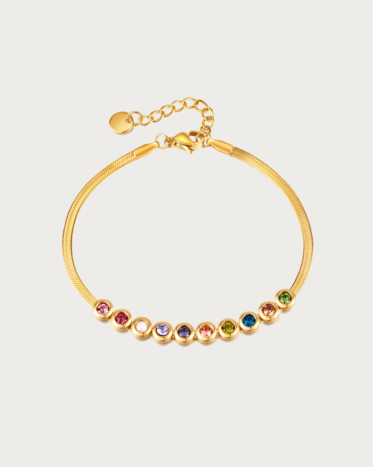 Rainbow Golden Bracelet