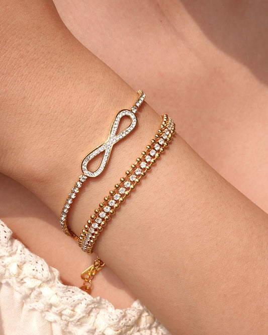 Tennis Golden Bracelet