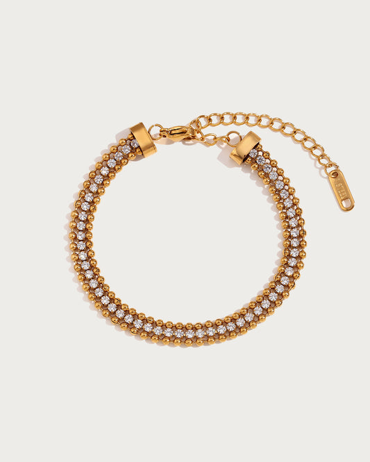 Tennis Golden Bracelet