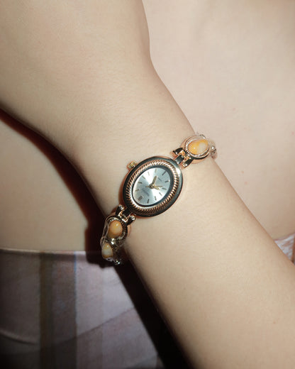 Prudence Vintage Golden Bracelet Watch