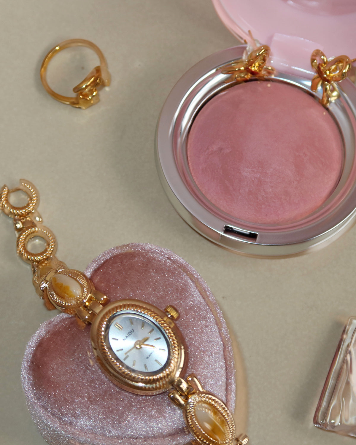 Prudence Vintage Golden Bracelet Watch