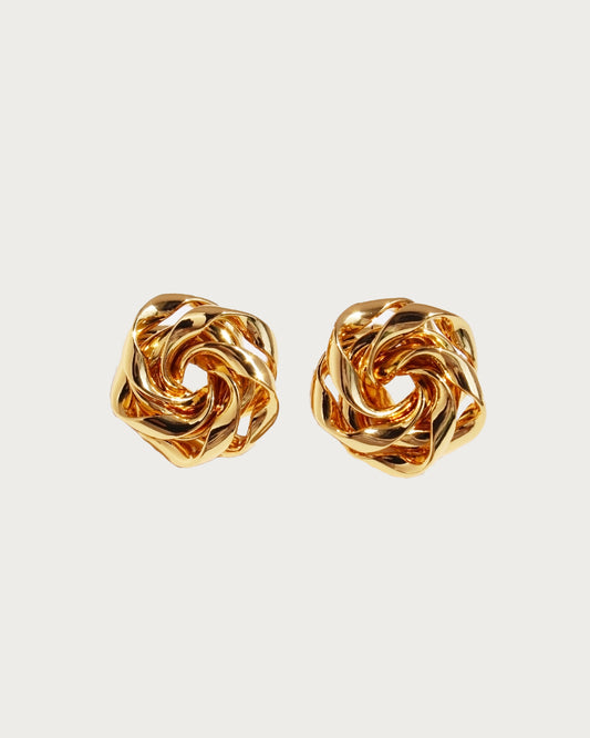 Rose Golden Stud Earrings