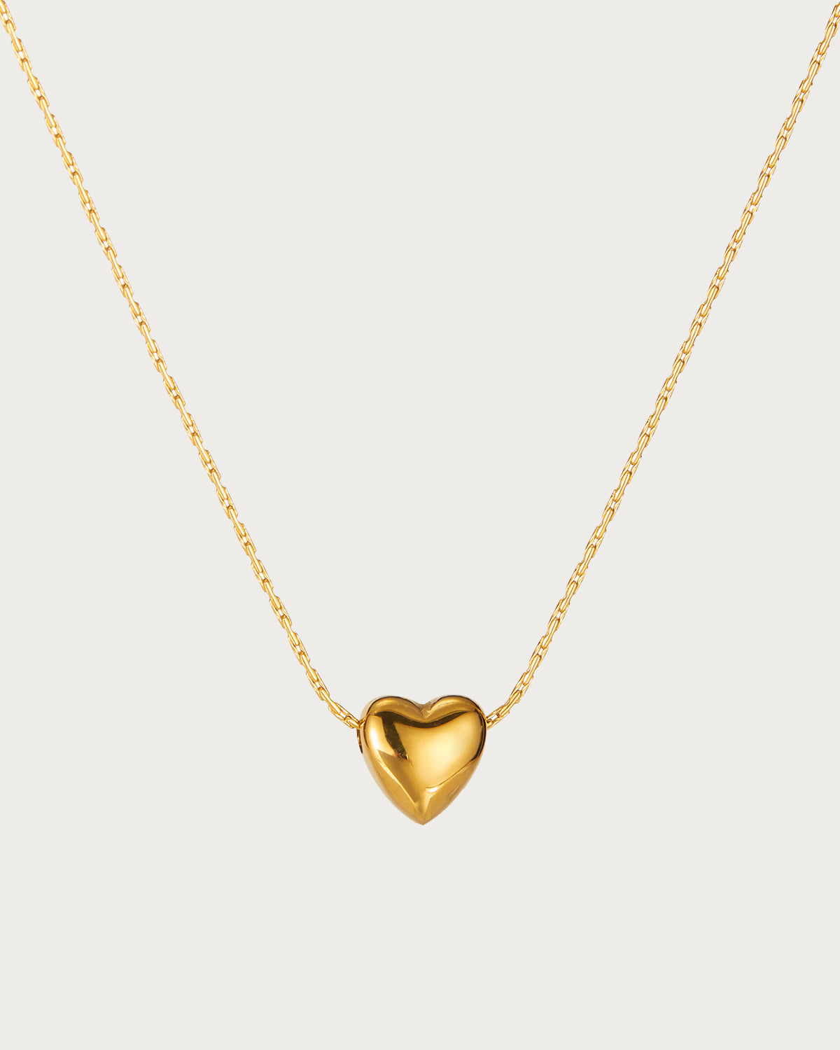 Tiny Heart Golden Necklace