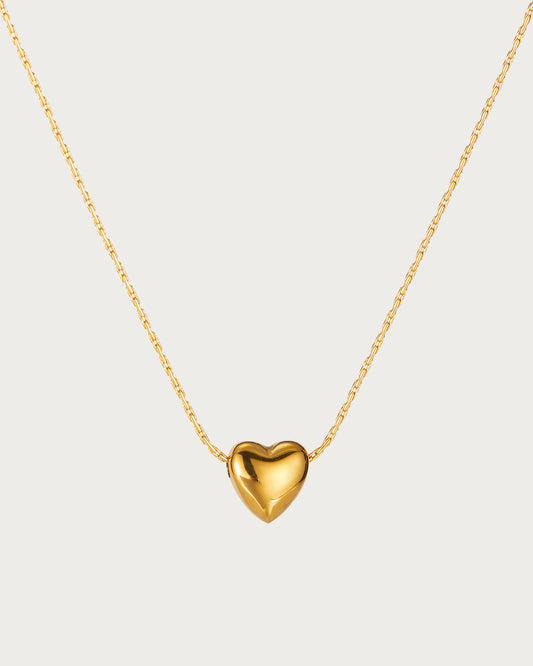 Tiny Heart Golden Necklace