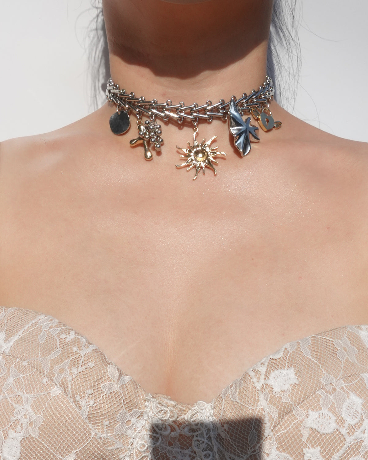 Marcia Apollo Silver Necklace