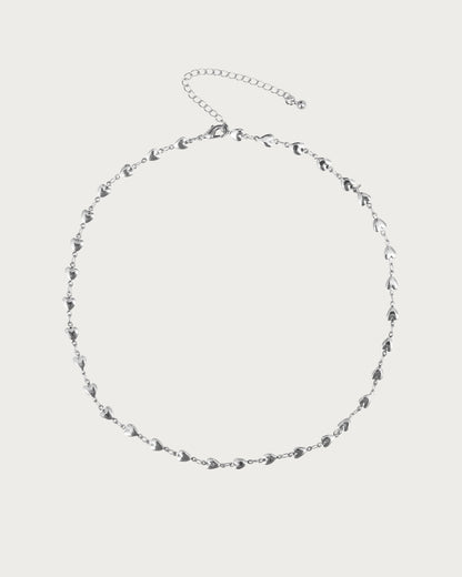 Love Heart Silver Necklace