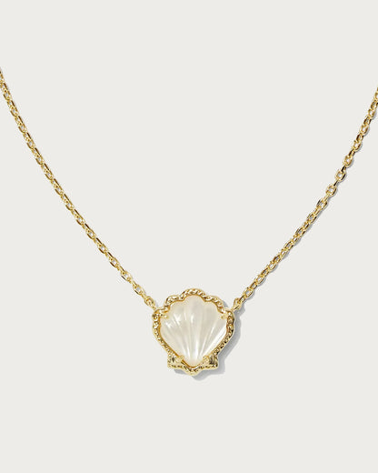 Shell Golden Pendant Necklace(3 Colors)