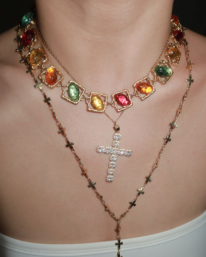 Catherine Candy Golden Necklace