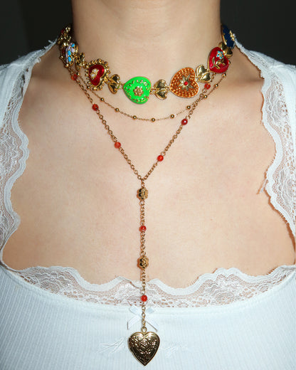 Jennie Golden Lariat Necklace