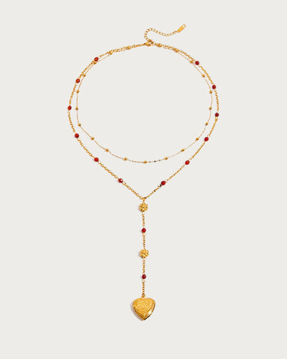 Jennie Golden Lariat Necklace
