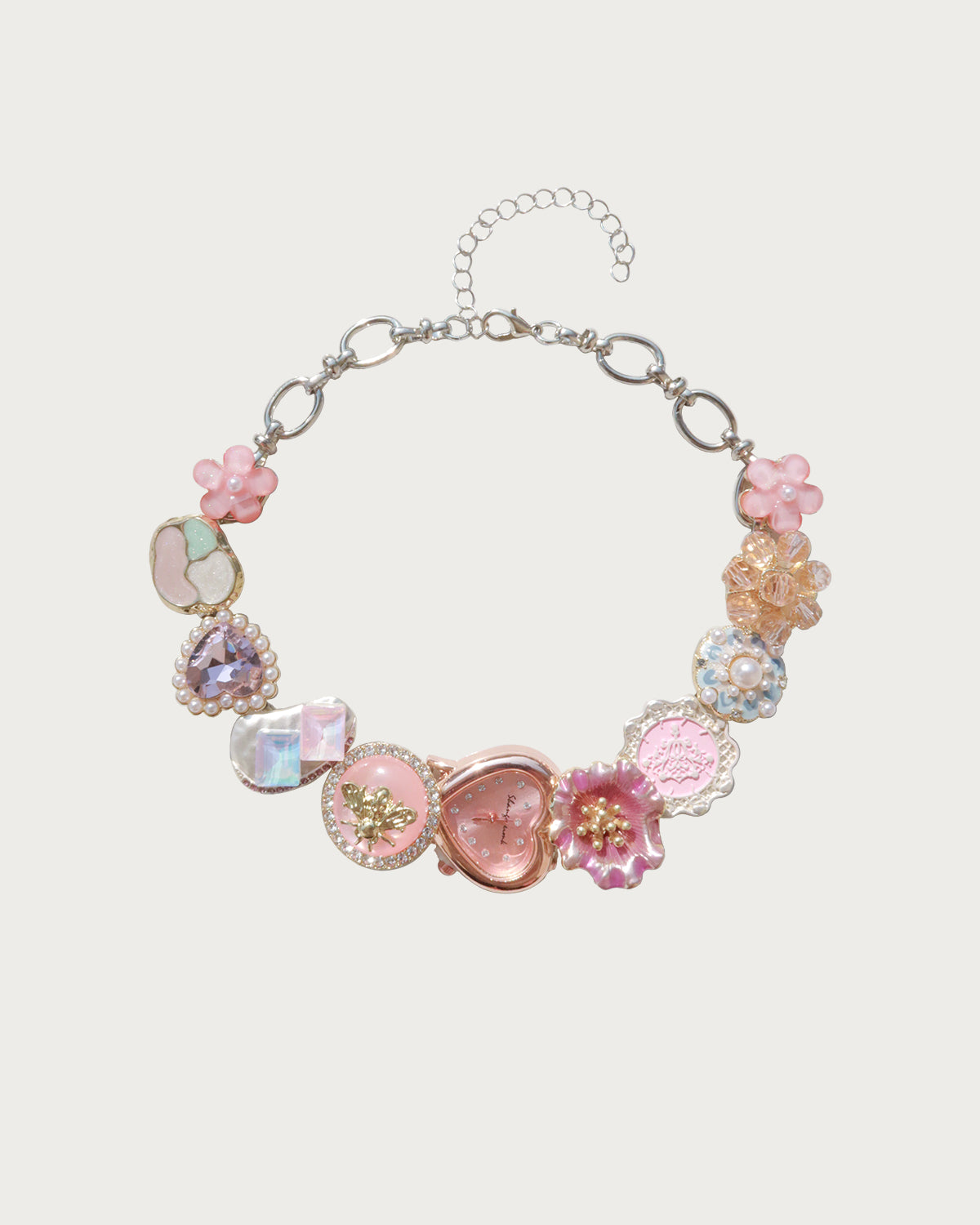 Brook Lucky Clock Necklace