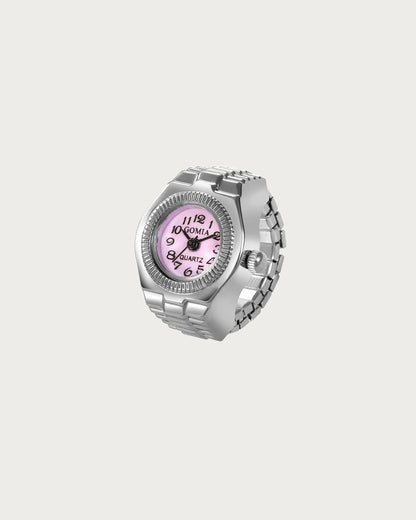 Anillo elástico de plata para reloj