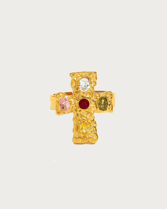 Cross Golden Ring