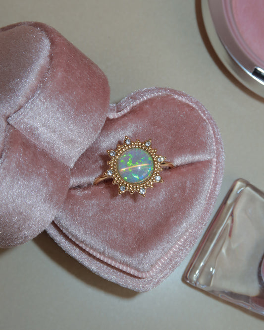 Claire Opal Golden Ring