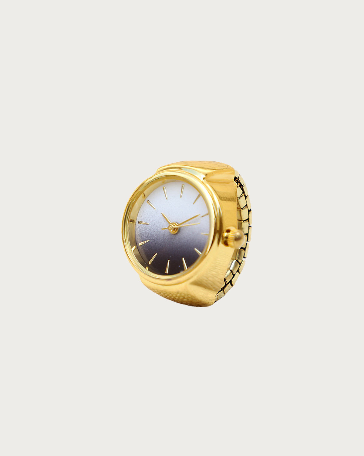 Sandra Gradient Watch Stretchy Golden Ring