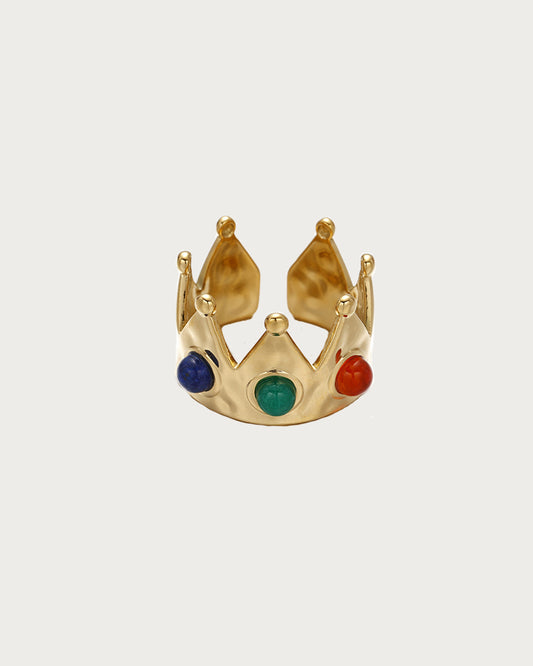 Wonderful Crown Golden Ring - B