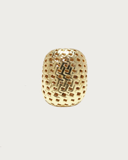 Woven Golden Ring